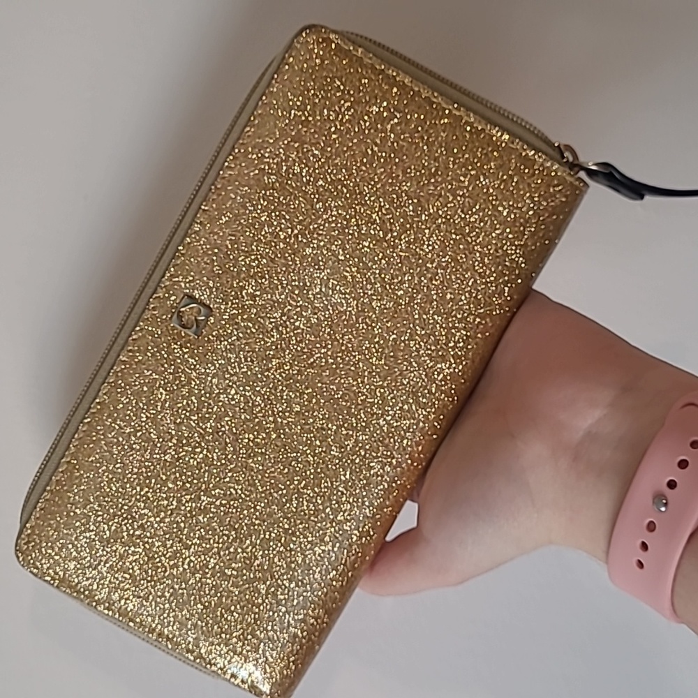 Kate Spade large zip around wallet